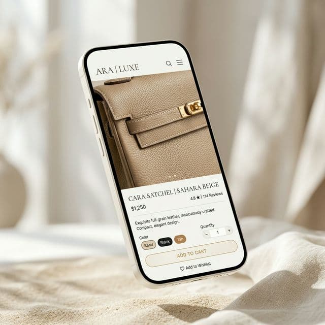 👜 Loja de Bolsas Mockup 2